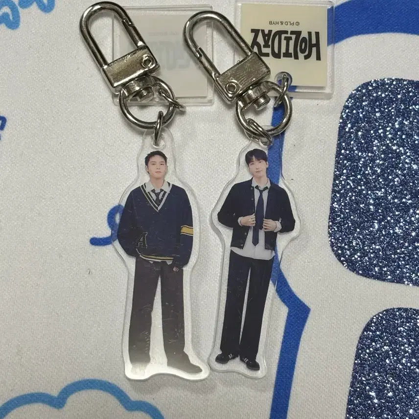 [BUNJANG] SEVENTEEN Mingyu Wonwoo Holiday Keyring Bundle Set / 세븐틴 민규 원우 홀리데이 키링 일괄