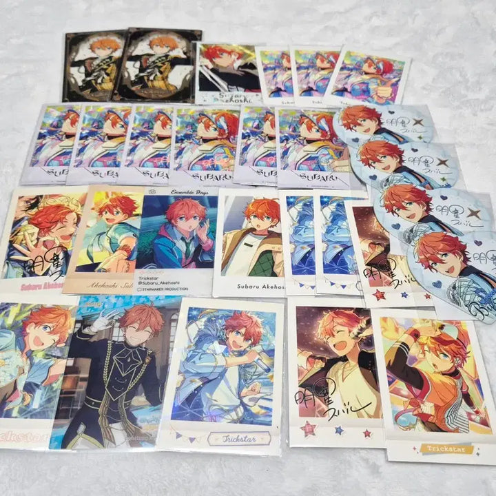[BUNJANG] Ensemble Stars Akihoshi Subaru Paper Goods Bundle Set (Sealed) / (미개봉) 앙스타 아케호시 스바루 지류 일괄 급처