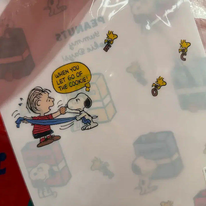 [BUNJANG] Snoopy White A4 File Folder / 스누피 흰색 A4파일 문구 다꾸 소품 굿즈