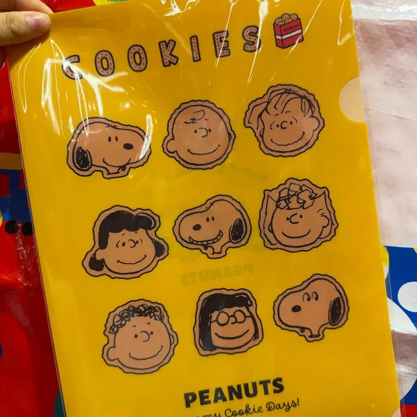 [BUNJANG] Snoopy Yellow A4 File Folder / 스누피 노란색 A4파일 문구 다꾸 소품 굿즈