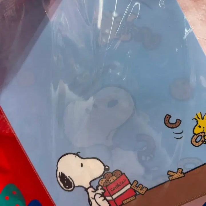 [BUNJANG] Snoopy Blue A4 File Folder / 스누피 파란색 A4파일 문구 다꾸 소품 굿즈
