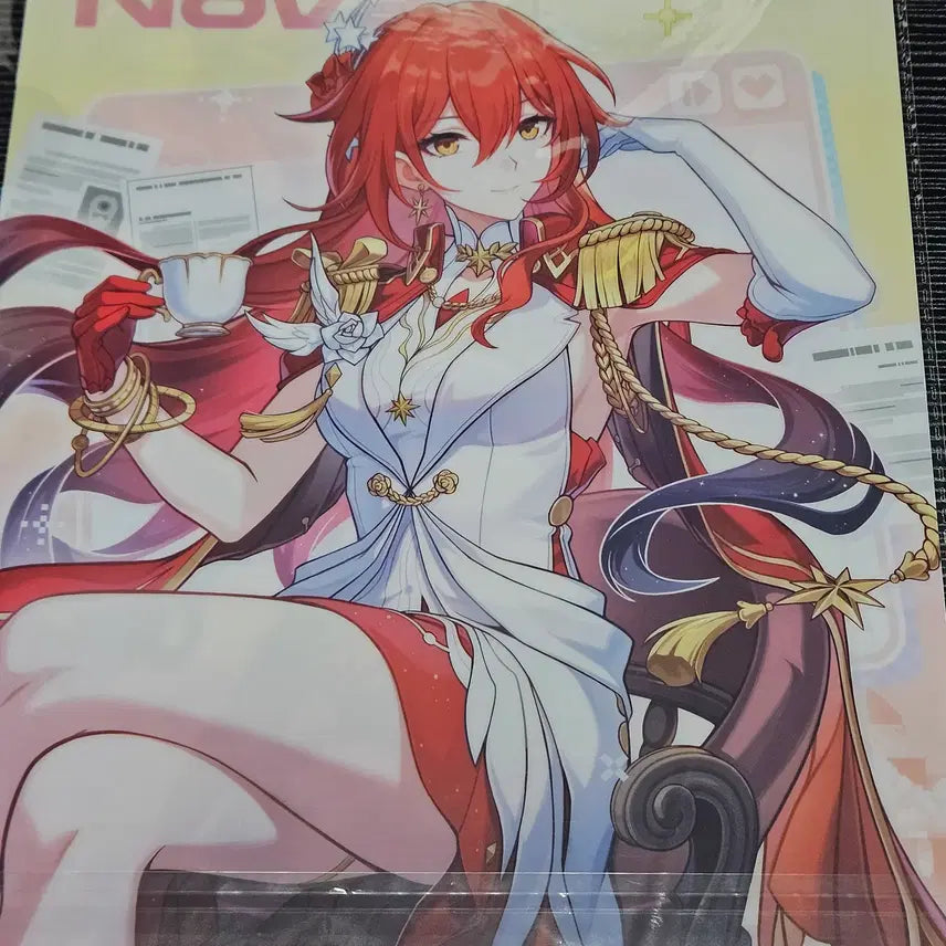 [BUNJANG] Honkai Star Rail Exhibition 50,000 KRW Special Edition Silver Wolf Himeko L-Folder / 미개봉) 붕괴 스타레일 전시회 5만원 특전 은랑 히메코 L자 파일 홀더