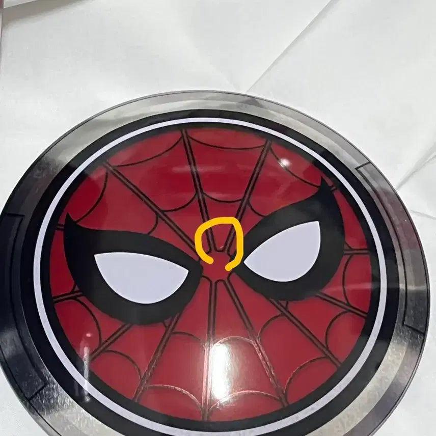 [BUNJANG] Spider-Man Tin Case &amp; Postcard Set / 메가박스 마블 스파이더맨 틴케이스, 엽서 세트 틴버켓