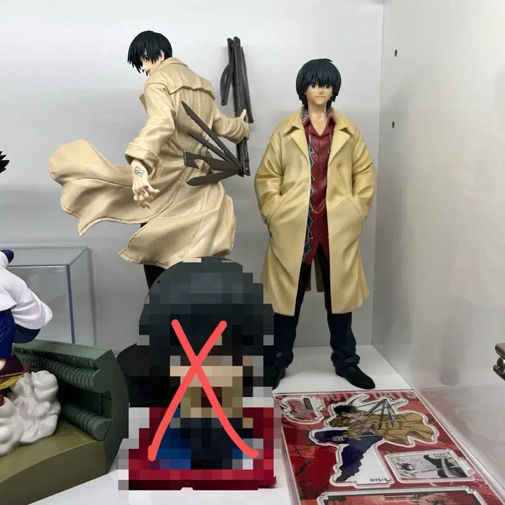 [BUNJANG] Sakamoto Days Nagumo Figure &amp; Poster Bundle / 나구모 일괄 판매 피규어 사카모토데이즈 포스터 쿠지