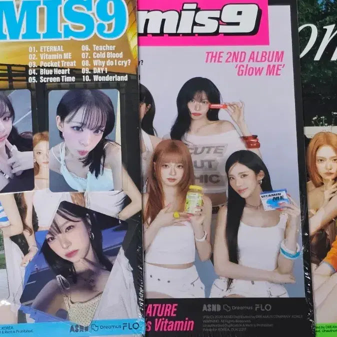 [BUNJANG] fromis_9 Glow Me Album Set (Sealed) + Makestar Fan Sign POB / (set) 프로미스나인 Glow Me 앨범 미개봉 + 메이크스타 팬싸 특전