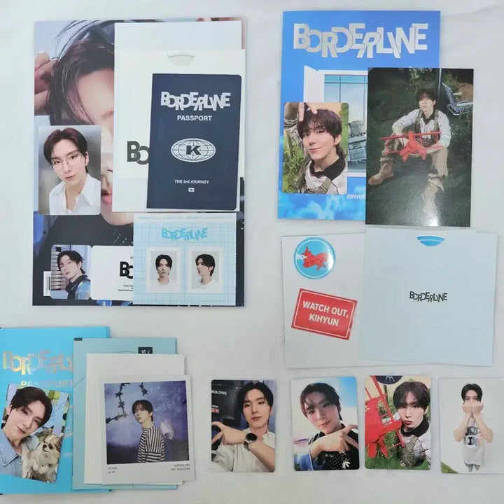 [BUNJANG] MONSTA X Kihyun BORDERLINE Album 3-Set Bundle / 몬스타엑스 기현 보더라인 앨범 3종 세트 BORDERLINE 쏘굿 so good