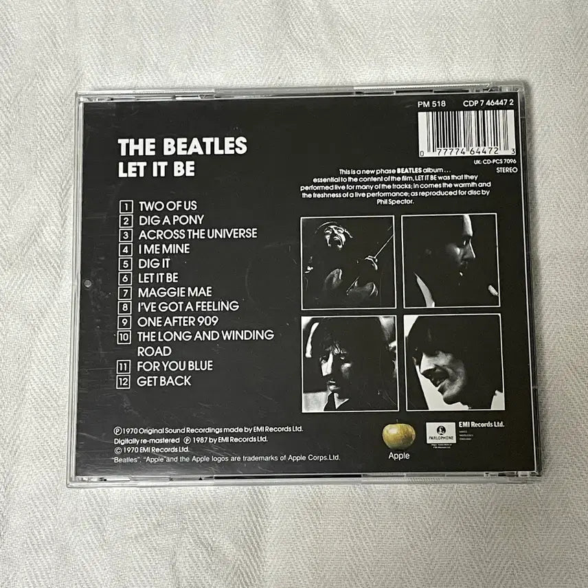 [BUNJANG] The Beatles Let It Be Album CD (Unsealed) / Beatles -Let It Be 앨범 CD (개봉품)