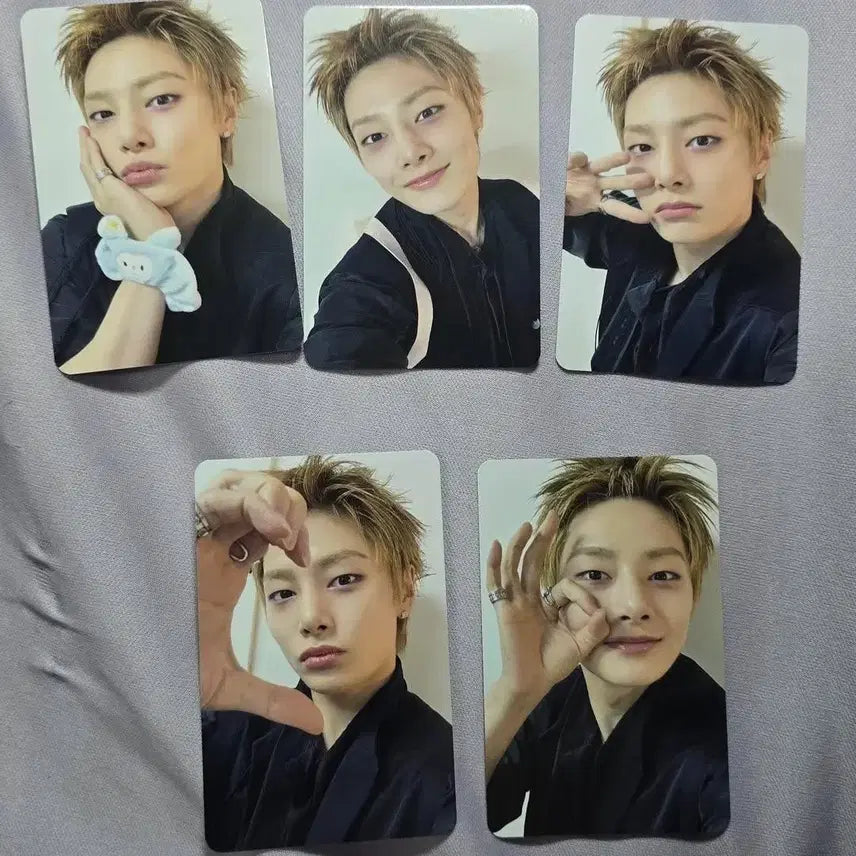 [BUNJANG] Stray Kids Run It Concert I.N Bundle Set Photocard (5 pcs) / 스키즈 run it 런잇 콘서트 I.N 포카 일괄 5장 판매 양도