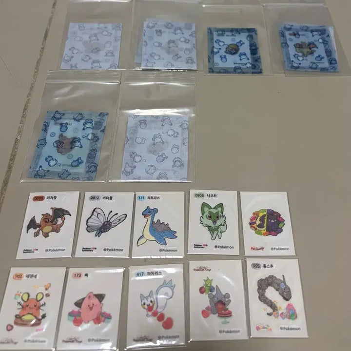 [BUNJANG] Pokemon Stickers Trading / 포켓몬 띠부씰 교환