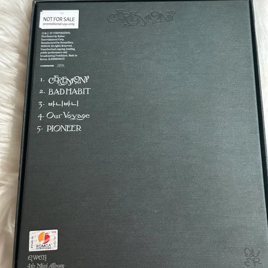 [BUNJANG] QWER Signed Album / QWER 친필 싸인앨범