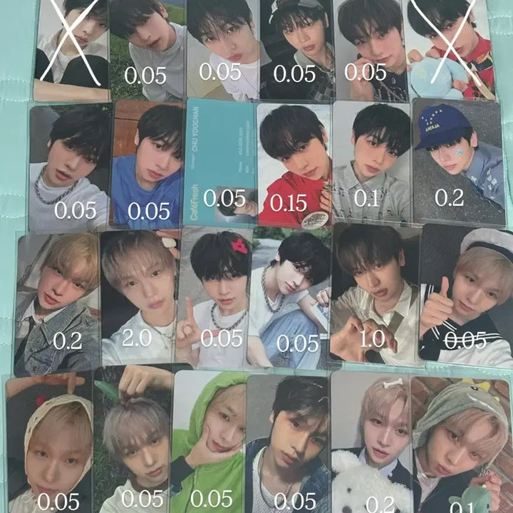 [BUNJANG] Choi Yuchan Photocard / 추유찬포카 판매해요