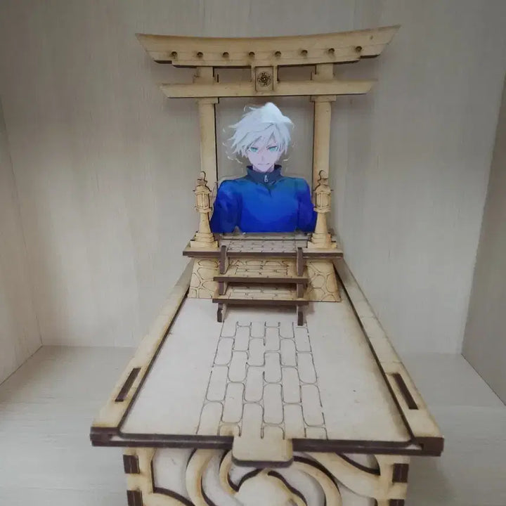 [BUNJANG] Jujutsu Kaisen Gojo Satoru Wooden Diorama / 주술회전 비공굿 디오라마