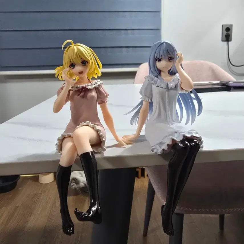 [BUNJANG] The Magical Revolution of the Reincarnated Princess and the Genius Young Lady Anisphia &amp; Euphyllia Figure Set / 전생왕녀와 천재영애 마법혁명 아니스피아 피규어,유필리아 마젠타 피규어 세트