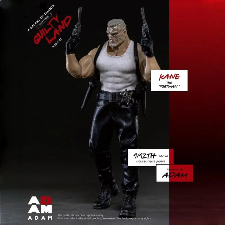 [BUNJANG] Muff Toys Sin City Mab Graphic Novel 6-inch Figure (Mint Condition) / 미개봉 머프토이즈 씬시티 마브 그래픽노블 핫토이X, 6인치 피규어