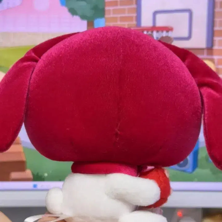 [BUNJANG] Vintage Sanrio My Melody Mushroom Lantern Hibiscus Doll / 고전 빈티지 산리오 마이멜로디 버섯 초롱 히비스커스 인형