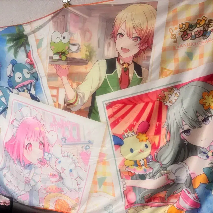 [BUNJANG] Project Sekai Wonderlands x Sanrio Collaboration Blanket / 프로세카 원더쇼 산리오 담요