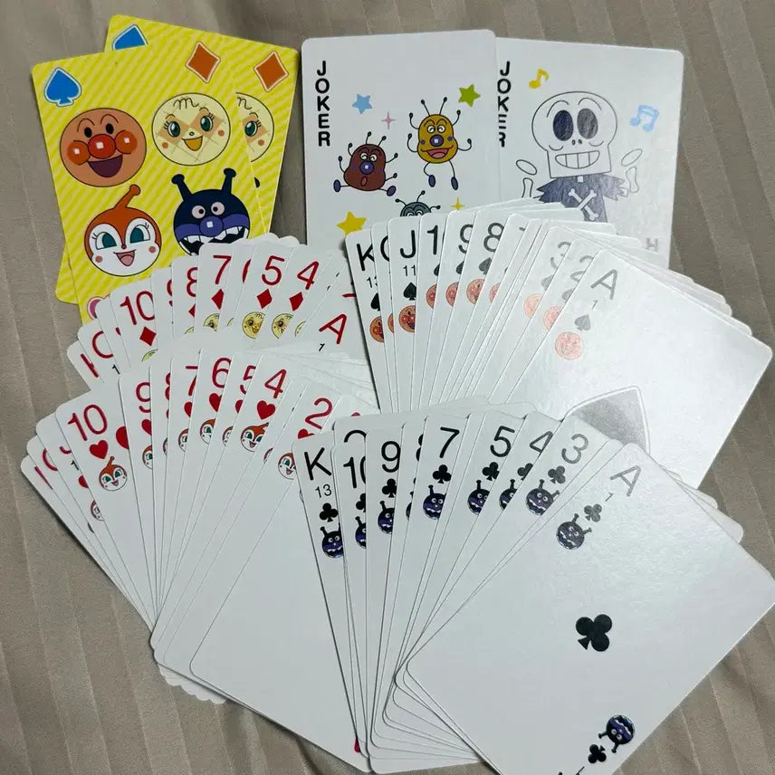 [BUNJANG] Anpanman Trump Card Set / 호빵맨 트럼프 판매합니다