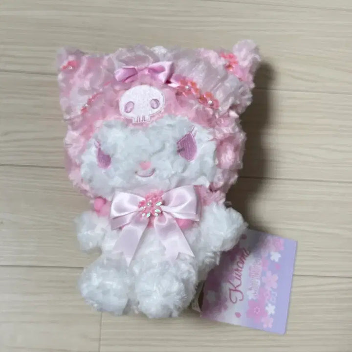 [BUNJANG] Sanrio Kuromi Limited Edition Cherry Blossom Series Plush / 산리오 쿠로미 한정판 벚꽃시리즈 인형