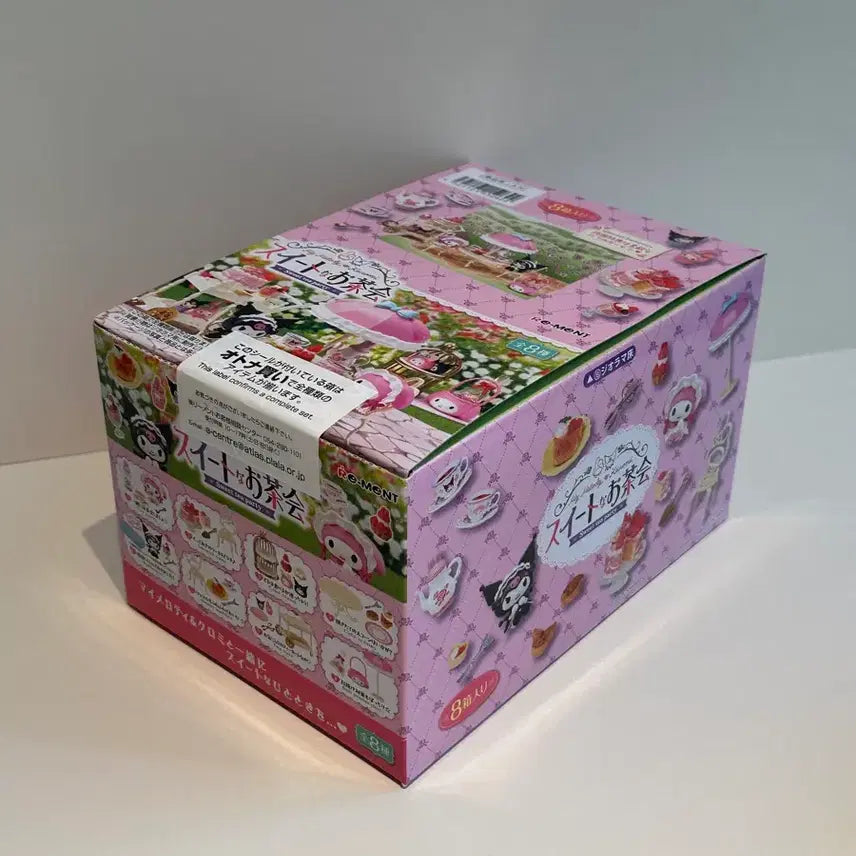 [BUNJANG] Sanrio My Melody Kuromi Sweet Tea Party Figure Full Box / 마이멜로디 쿠로미 풀박스