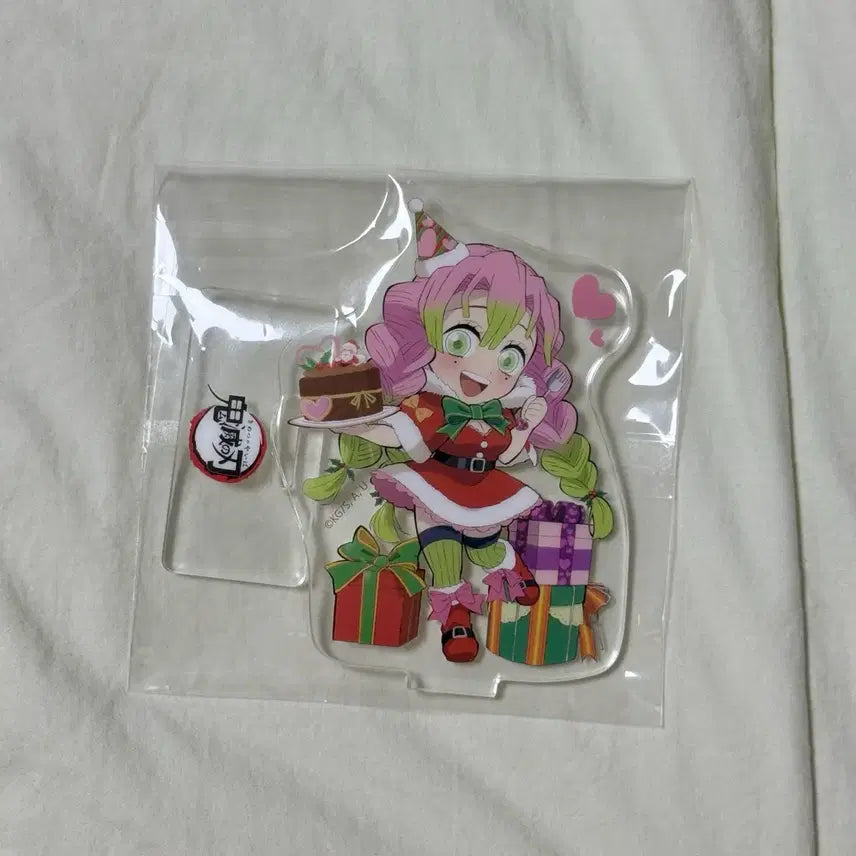 [BUNJANG] Kimetsu no Yaiba Mitsuri Christmas Acrylic Stand Figure / 희귀매물)귀멸의칼날 미츠리 크리스마스 아크릴 스탠드 피규어