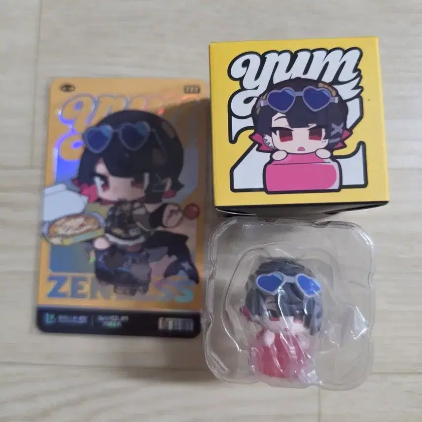 [BUNJANG] Zenless Zone Zero Ellen Pizza Keycap Card Set / 젠레스존제로 엘렌 반올림피자 키캡 카드 세트