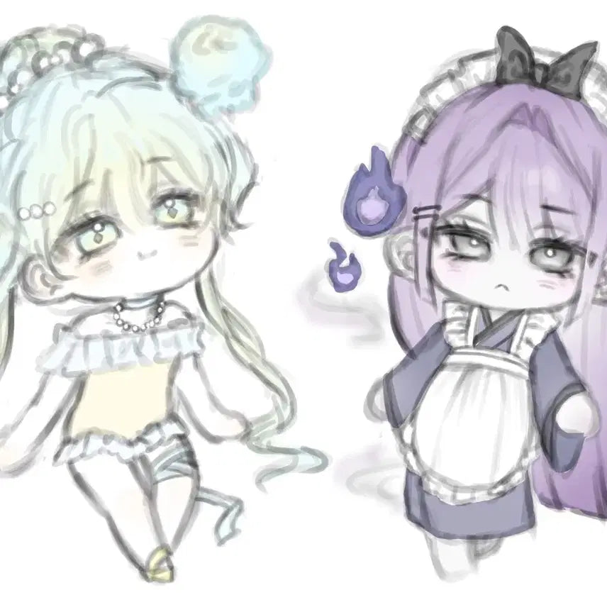 [BUNJANG] SD Chibi Style Art Commission / SD 그림 커미션