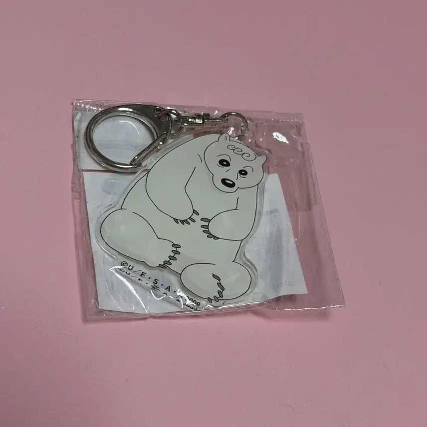 [BUNJANG] Crayon Shin-chan Movie: Arrietty the Little Borrower (Chara) Polar Bear Acrylic Keyring / 짱구는 못말려 극장판 짱아 북극곰 아크릴키링
