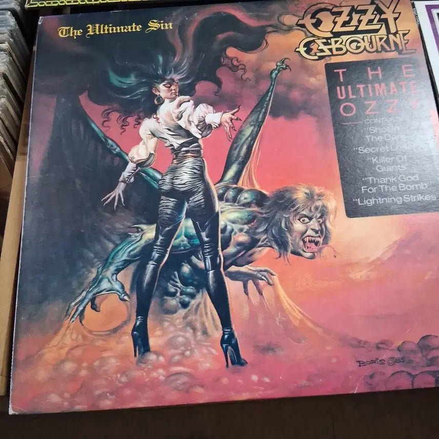 [BUNJANG] Ozzy Osbourne, Slayer, New York Dolls 4LP Bundle Set Rare Vinyl Records / 4장 일괄 빽판 이지만 희귀 소장가치 오지 등 LP