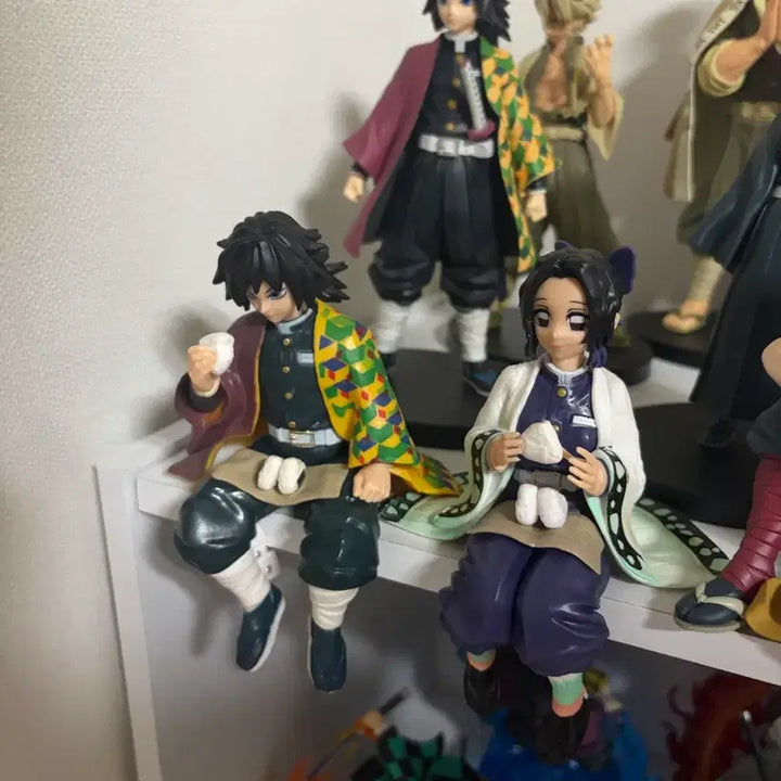 [BUNJANG] Demon Slayer Giyu &amp; Shinobu Chokonose Figure Bundle Set / 귀멸의 칼날 기유, 시노부 쵸코노세 피규어 일괄