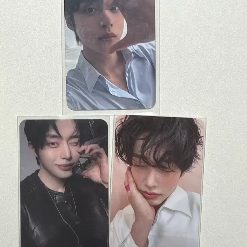 [BUNJANG] Kim Ji Woong Fan Meeting Photocard Bundle Set / 김지웅 팬미팅 입장포카, 미공포  일괄양도