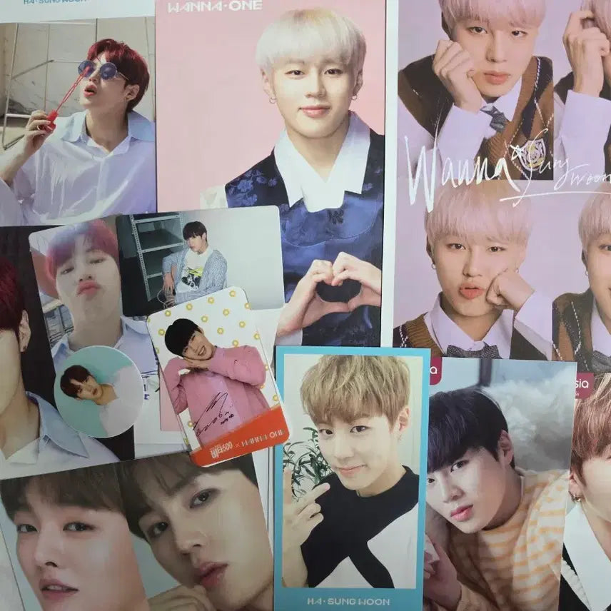 [BUNJANG] Wanna One Ha Sung Woon Summer Package Photobook, Postcard, Photocard Set, The Star Magazine / 워너원 하성운 썸머패키지 화보 + 엽서, 포토카드 세트 + 더스타매거진