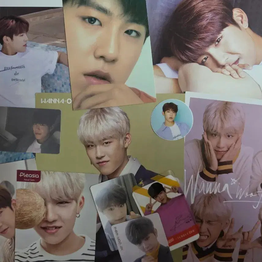 [BUNJANG] Wanna One Park Jihoon Summer Package Photobook + Postcard, Photocard Set / 워너원 박우진 썸머패키지 화보 + 엽서, 포토카드 세트