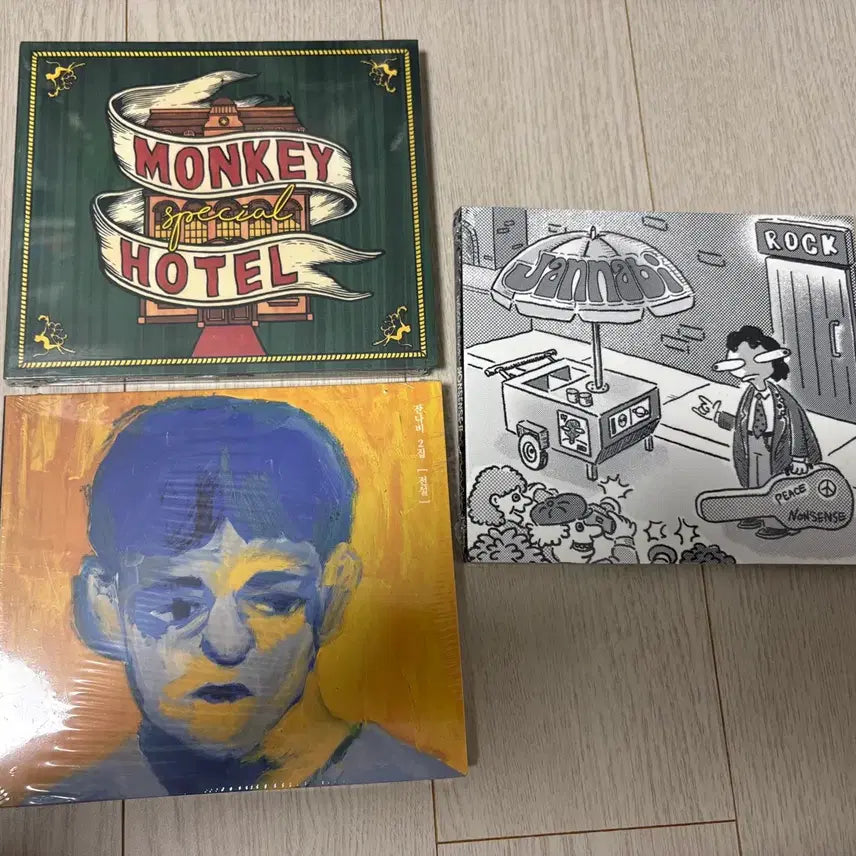 [BUNJANG] Jannabi Studio Album CD Bundle (1st Album, 2nd Album, Unreleased Nonsense) / 잔나비 CD (1집, 2집, 미발매 Nonsense)