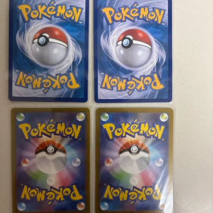 [BUNJANG] Pokemon Cards 4-Card Set / 포켓몬 카드 4장 세트