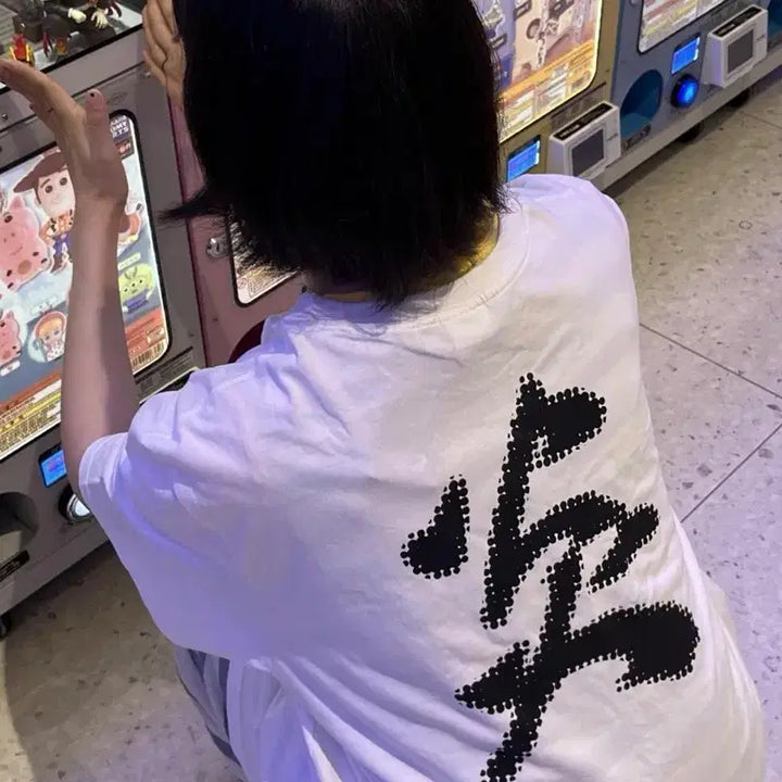 [BUNJANG] SMG Demon Slayer Kyojuro Rengoku T-Shirt XL / SMG 귀멸의 칼날 렌고쿠 티셔츠 XL