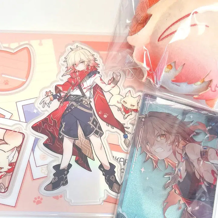 [BUNJANG] Honkai: Star Rail My Day Tiny Cat Acrylic Stand &amp; Plush / 붕괴 스타레일 붕스 마이데이 타이니캣 고양이 아크릴 광추 쿠지 e상 인형 누이