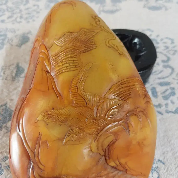[BUNJANG] Precious Zhuanhuang Stone Carving / 귀한 전황석