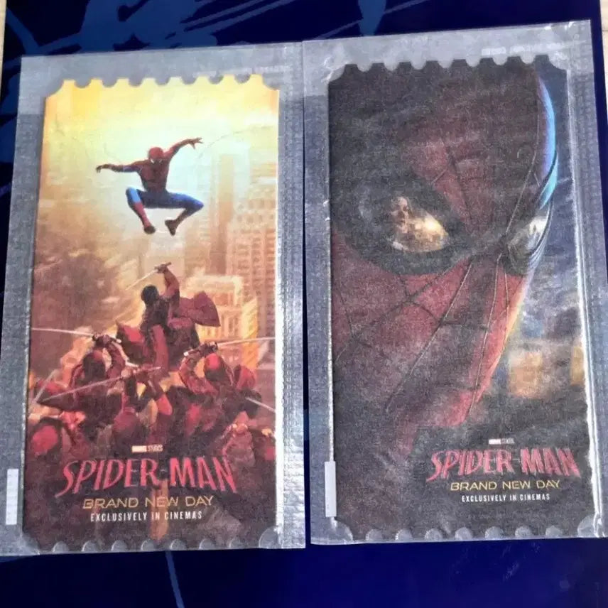 [BUNJANG] Marvel Spider-Man Brand New Day Original Ticket A+B Bundle Set / [전용박스포장]영화 마블 스파이더맨 브랜드뉴데이 오리지널티켓A+B 일괄 세트 오티