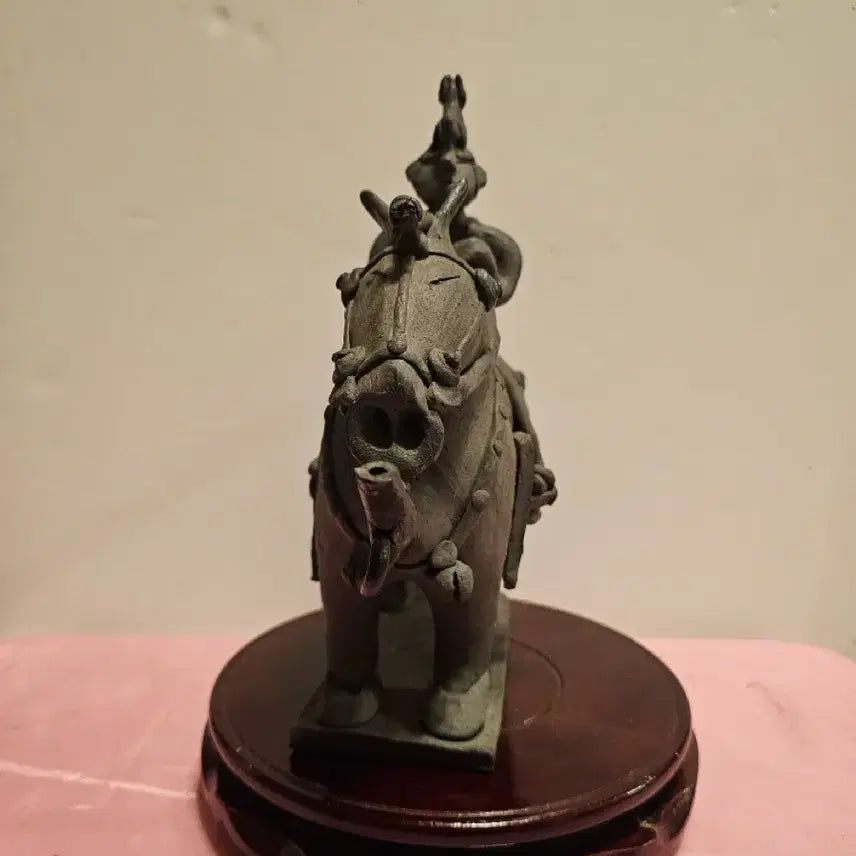 [BUNJANG] Replica of Horse-Riding Figure Pottery (National Treasure No. 91) / 기마 인물형 토기.