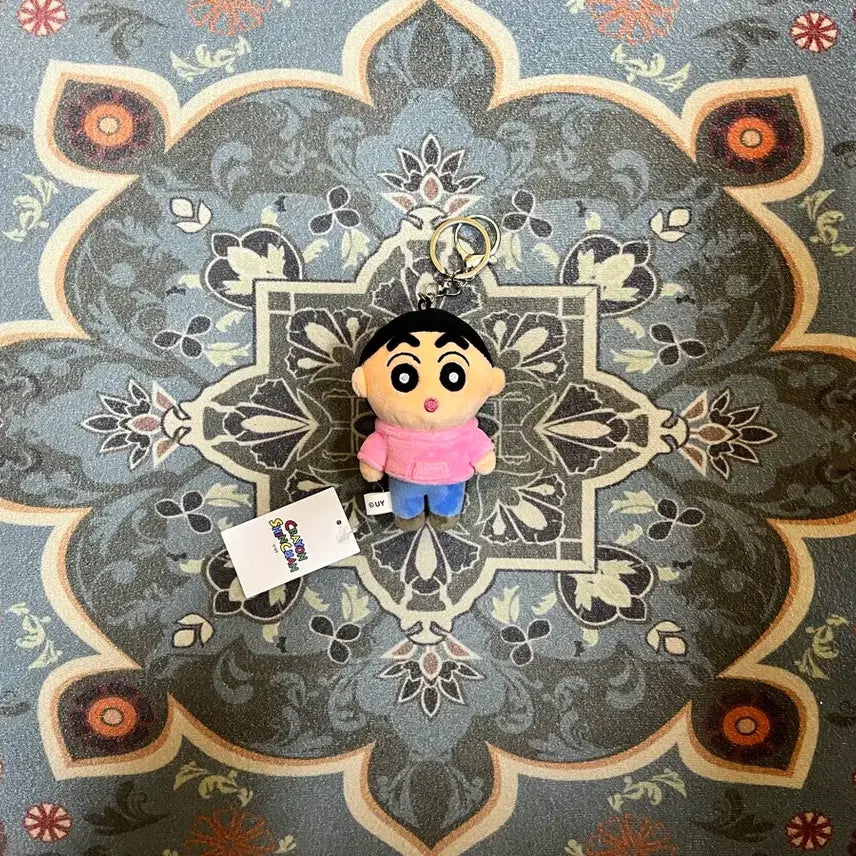 [BUNJANG] Crayon Shin-chan Spring Doll Keychain New / 짱구_사계절 인형 키링_봄 짱구 새상품