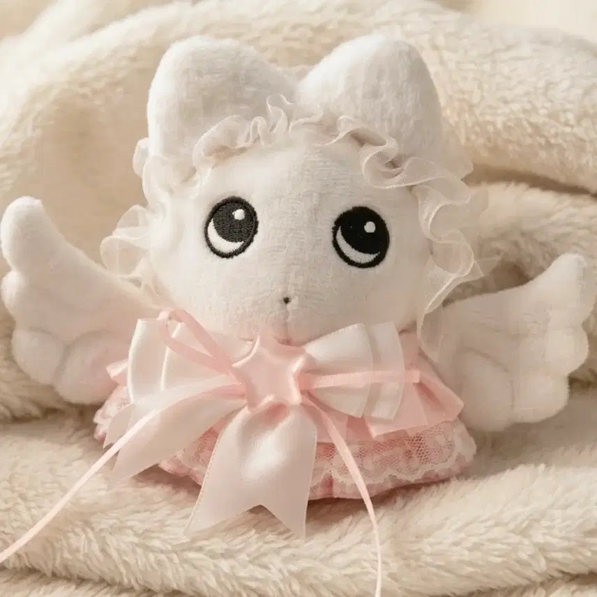 [BUNJANG] Angel 10cm Doll Clothes Set - Star Cat, Rabbit Ear / 엔젤 10cm인형 옷 세트, 천사 엔젤 별 고양이 토 끼 귀 인형 옷