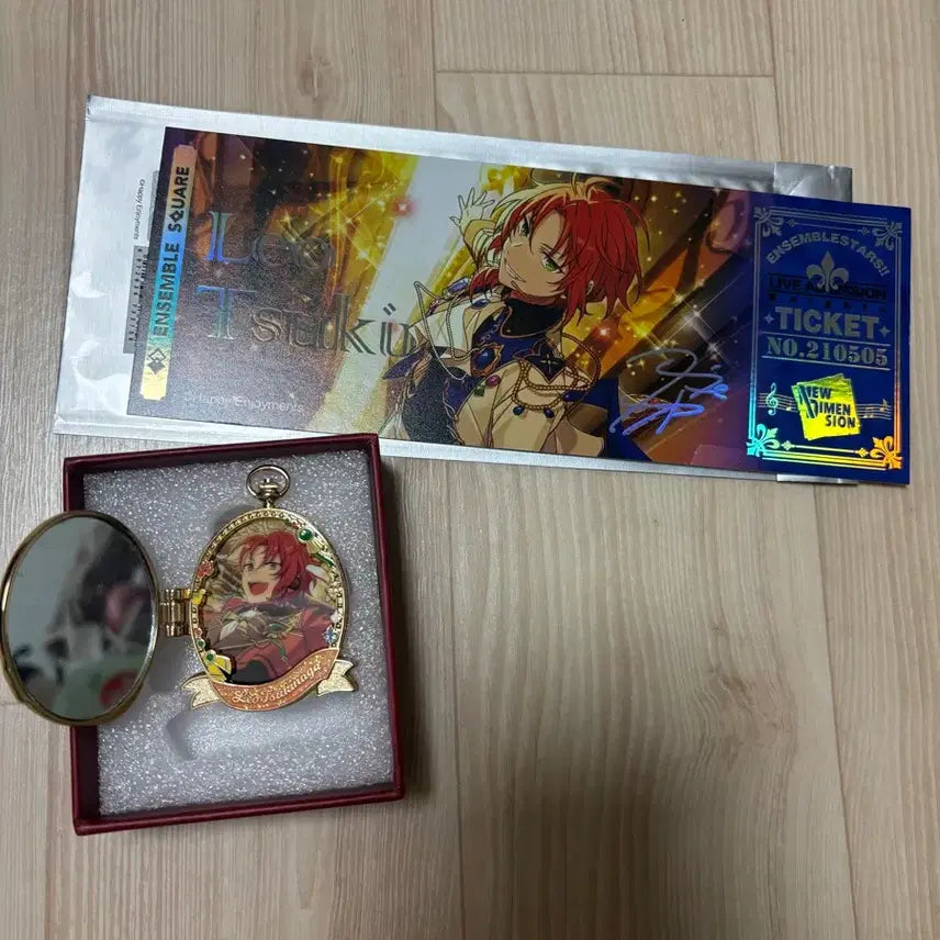 [BUNJANG] Ensemble Stars! Tsuknaga Leo Dream Star Pendant &amp; Live Ticket / 앙스타 중스타 츠키나가 레오 드림스타 팬던트 라이브티켓