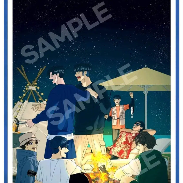 [BUNJANG] Garbage Time Audio Webtoon Scroll Poster / 가비지타임 오디오웹툰 족자봉 양도
