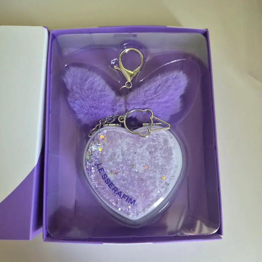 [BUNJANG] Le Sserafim x Baskin Robbins 31 Mirror Keychain / 새제품) 르세라핌 X 베스킨라빈스 31 미러 거울 키링 LE SSERAFIM
