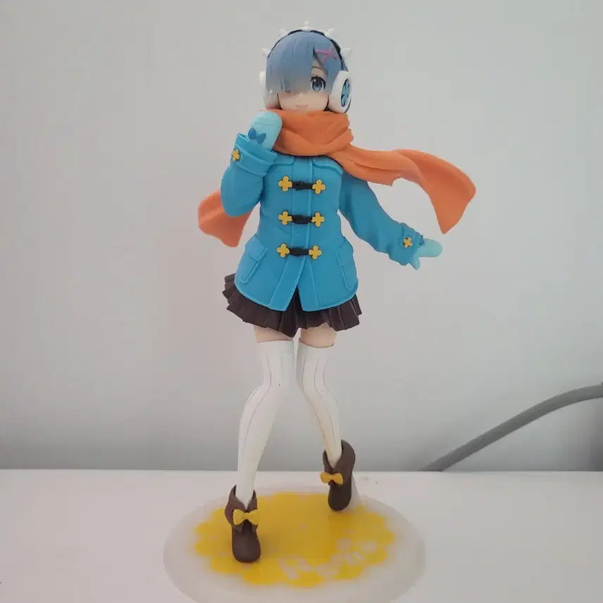 [BUNJANG] Re:Zero Rem Winter Coat Ver. Figure / 리제로 렘 겨울 코트 ver. 피규어 미소녀 피규어