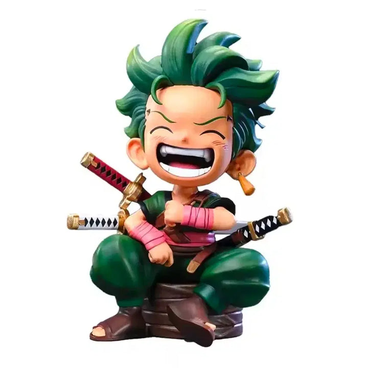 [BUNJANG] One Piece Zoro &amp; Sanji SD Style Figures Set / 원피스 조로 상디 피규어 2종 세트