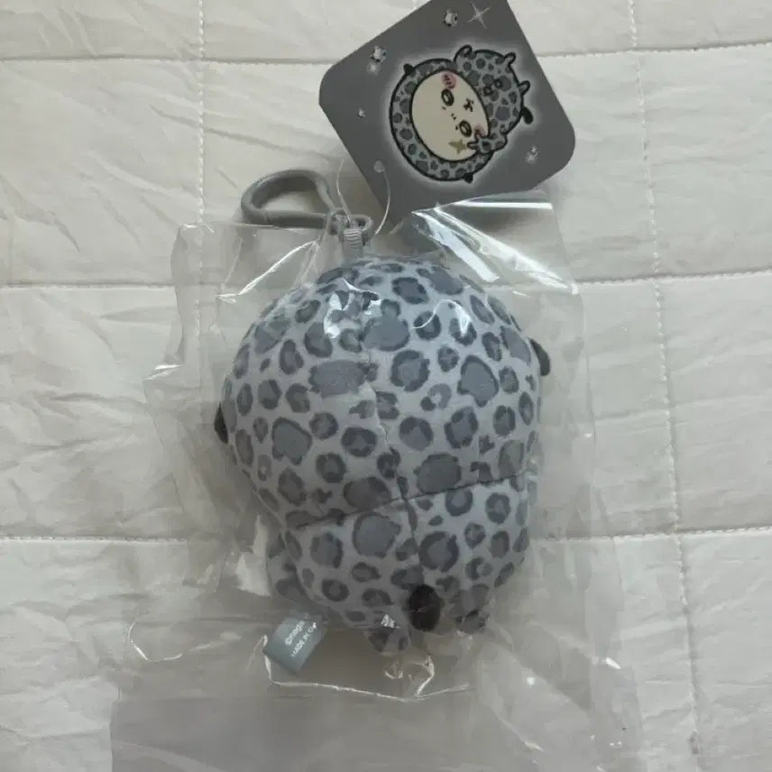 [BUNJANG] Munjakgwi Leopard Print Rakko Doll Keychain (Sealed) / 비닐ㅇ택ㅇ)미개봉새상품 먼작귀 호피 랏코 인형 키링