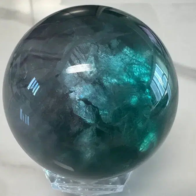 [BUNJANG] Natural Fluorite Sphere / 천연 형석구