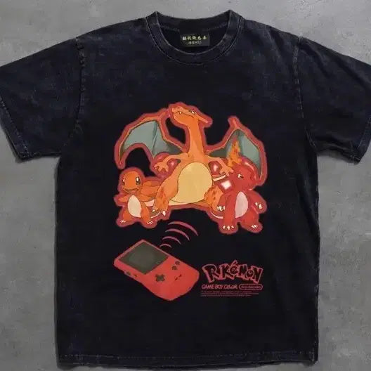 [BUNJANG] Pokemon Charizard T-Shirt / 포켓몬 리자몽 티셔츠
