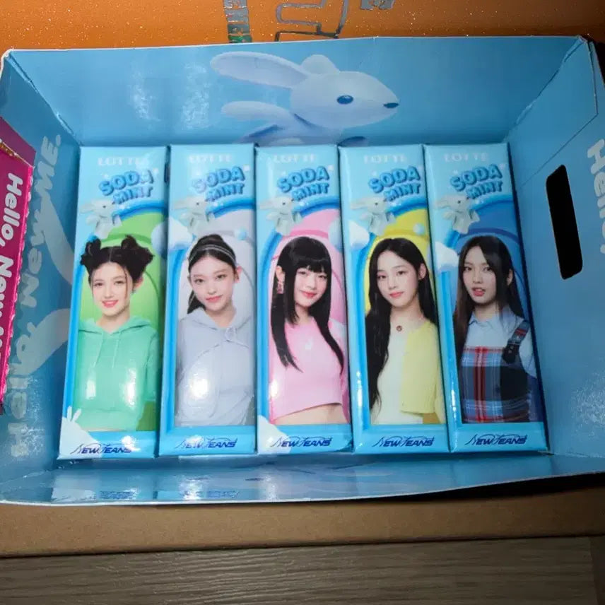 [BUNJANG] NewJeans Japan Exclusive Limited Edition Box / 한정판)뉴진스 일본출시(껌) 겉박스 포함